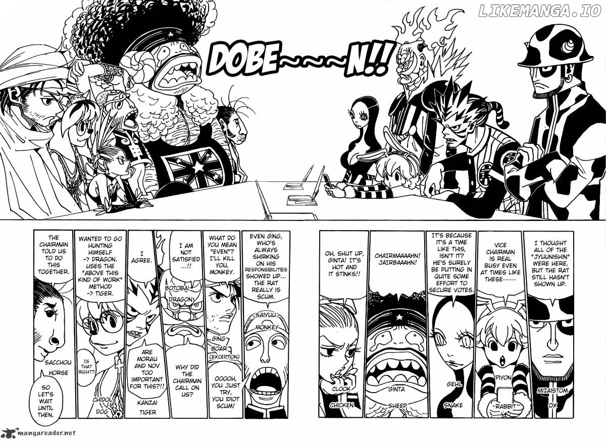 Hunter x Hunter, Chapter 319 image 02